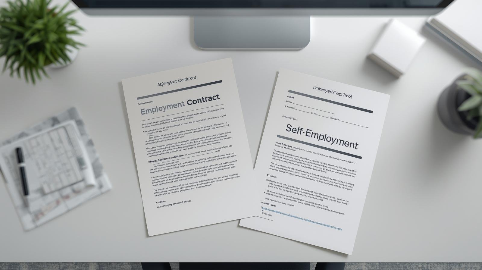 Darbo sutarties ir individualios veiklos skirtumai